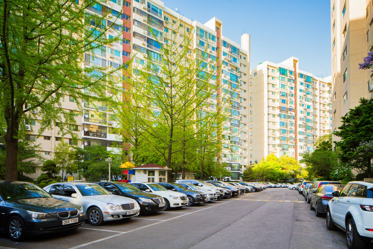 Condos parking