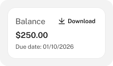 Financial summary preview
